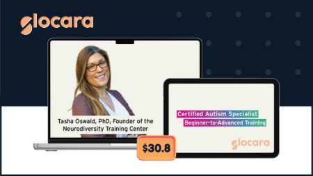 Certified Autism Specialist Training by Tasha Oswald — neuro-affirming care course for autism professionals, beginners to advanced.