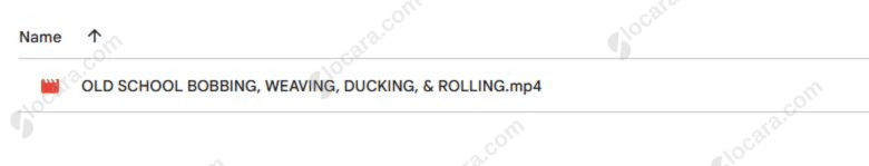 Old School Bobbing, Weaving, Ducking, & Rolling by Tom Yankello Old School Bobbing, Weaving, Ducking, Rolling by Tom Yankello Proof