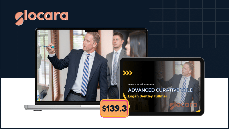 Advanced Curative Title by Logan Fullmer Advanced Curative Title by Logan Fullmer teaches lien resolution, dirty title cleanup, and profitable real estate deal evaluation.