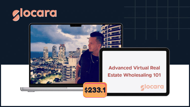 Advanced Virtual Real Estate Wholesaling 101 by Ben Toaff Advanced Virtual Real Estate Wholesaling 101 by Ben Toaff on Glocara – learn to source, acquire, and close virtual wholesale deals nationwide