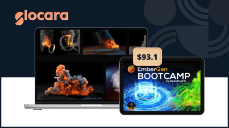 EmberGen Bootcamp by RedefineFX – learn real-time fire, smoke, and explosion simulations for film, games, and 3D motion design