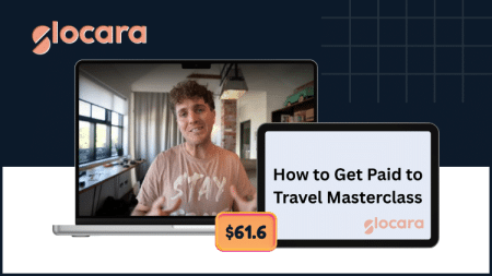 How to Get Paid to Travel Masterclass by Stephen & Jess Parry-Valentine – learn how to partner with brands, pitch campaigns, and earn from travel content