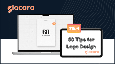 Comprehensive logo design guide by Gal Shir featuring 60 actionable tips to craft logos that are strategic, beautiful, and memorable.
