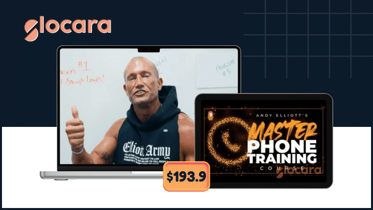Master Phone Training By Andy Elliott Master Phone Training by Andy Elliott – elite sales course teaching advanced phone skills, objection handling, and appointment-setting strategies to close more deals fast.