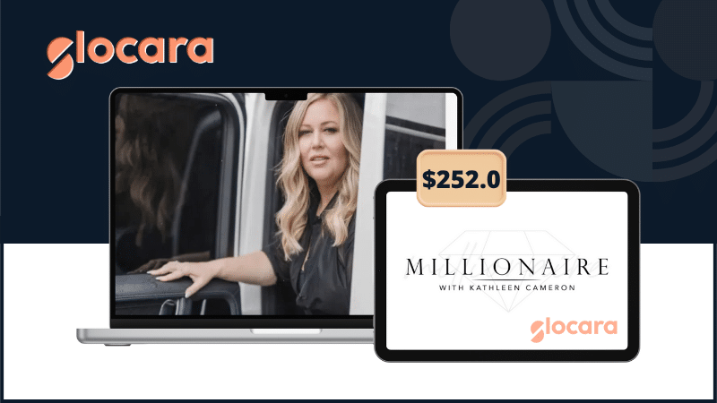 Millionaire by Kathleen Cameron Millionaire by Kathleen Cameron teaches you to embody the frequency of wealth, reprogram your mindset, and manifest abundance with confidence.