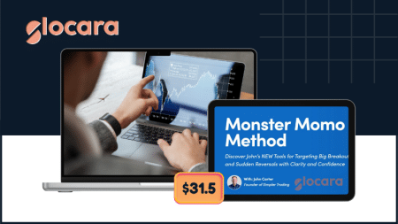 Monster Momo Method PRO by John Carter teaches traders to identify breakouts, reversals, and momentum shifts across multiple timeframes.