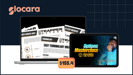 Options Masterclass + The Trapper Method by Wallstreet Trapper teaches fast, low-risk trading strategies for long-term wealth.