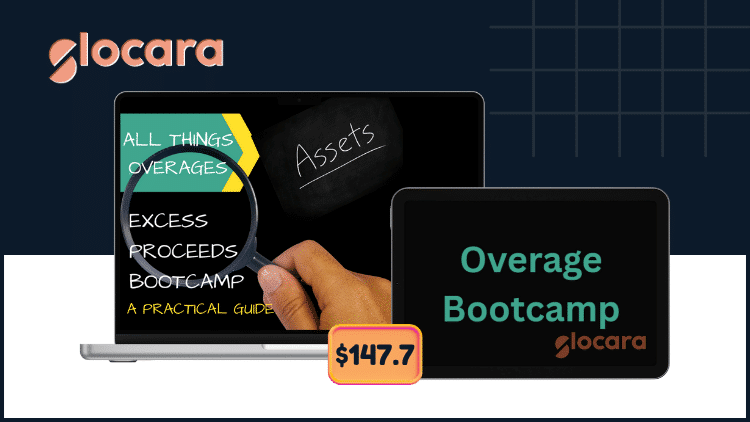 Overage Bootcamp By All Things Overages Overage Bootcamp by All Things Overages teaching step-by-step how to start and manage a successful overage recovery business.