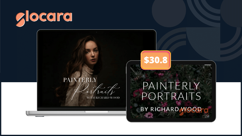 Painterly Portraits By Richard Wood Painterly Portraits by Richard Wood teaches Rembrandt-style lighting, retouching, and artistic fine art portrait techniques.