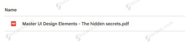 Master UI Design Elements - The hidden secrets by Denislav Jeliazkov Proof Master UI Design Elements - The hidden secrets by Denislav Jeliazkov