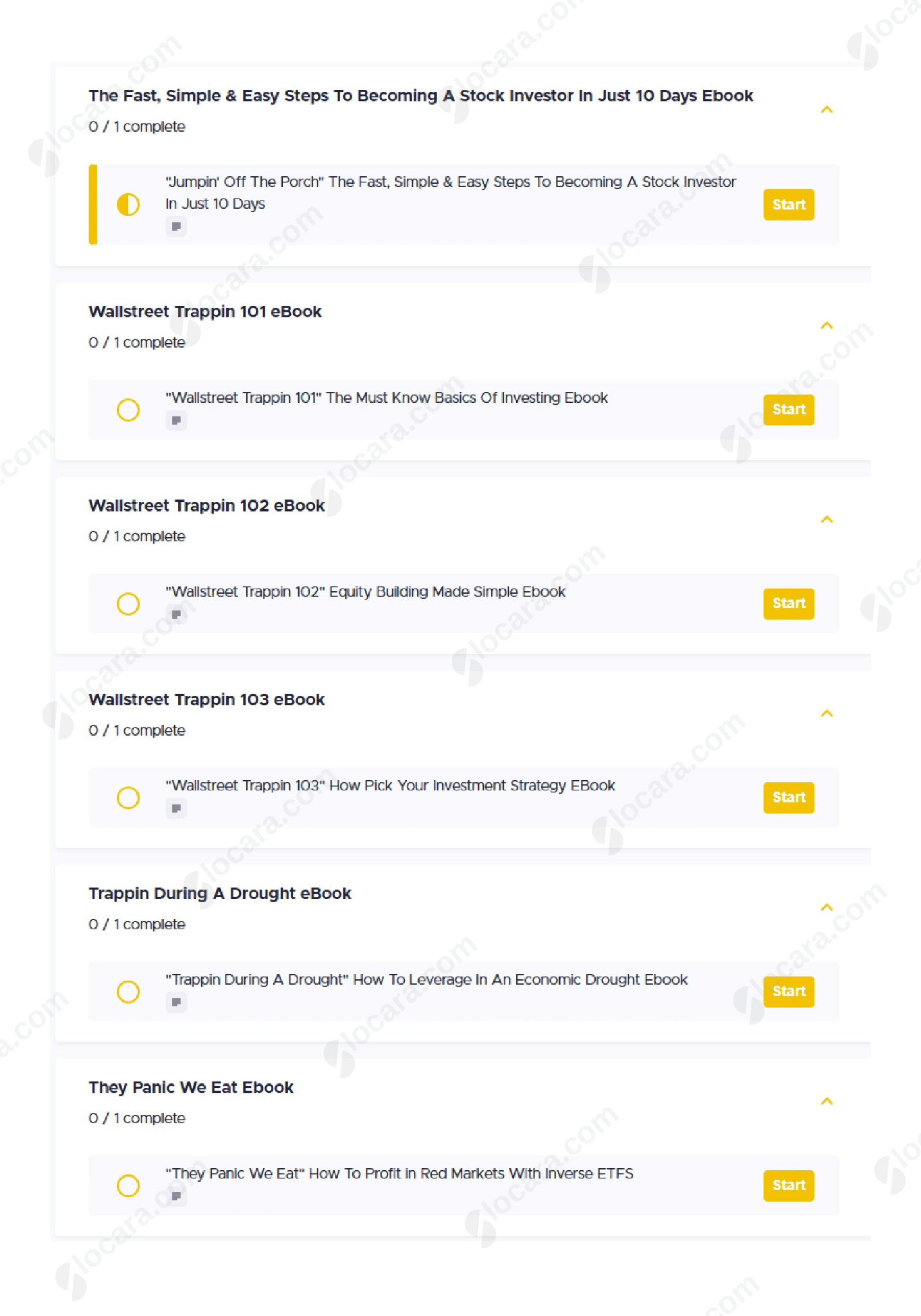 Mega Ebook Bundle by Wallstreet Trapper Proof Mega Ebook Bundle by Wallstreet Trapper