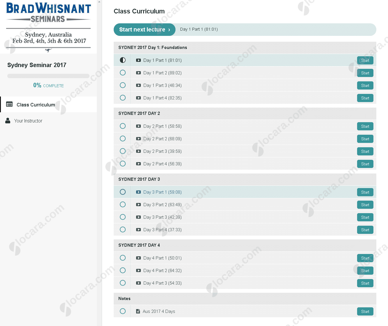 Sydney Seminar 2017 By Brad Whisnant Proof Sydney Seminar 2017 – Brad Whisnant