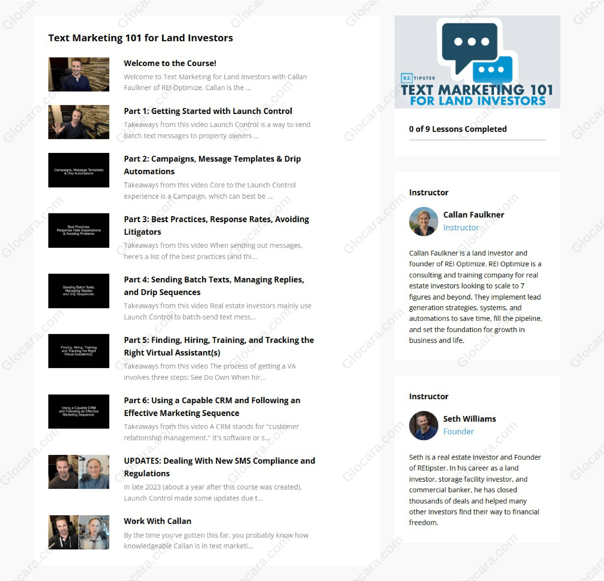 Text Marketing 101 for Land Investors by Callan Faulkner Proof Text Marketing 101 for Land Investors by Callan Faulkner