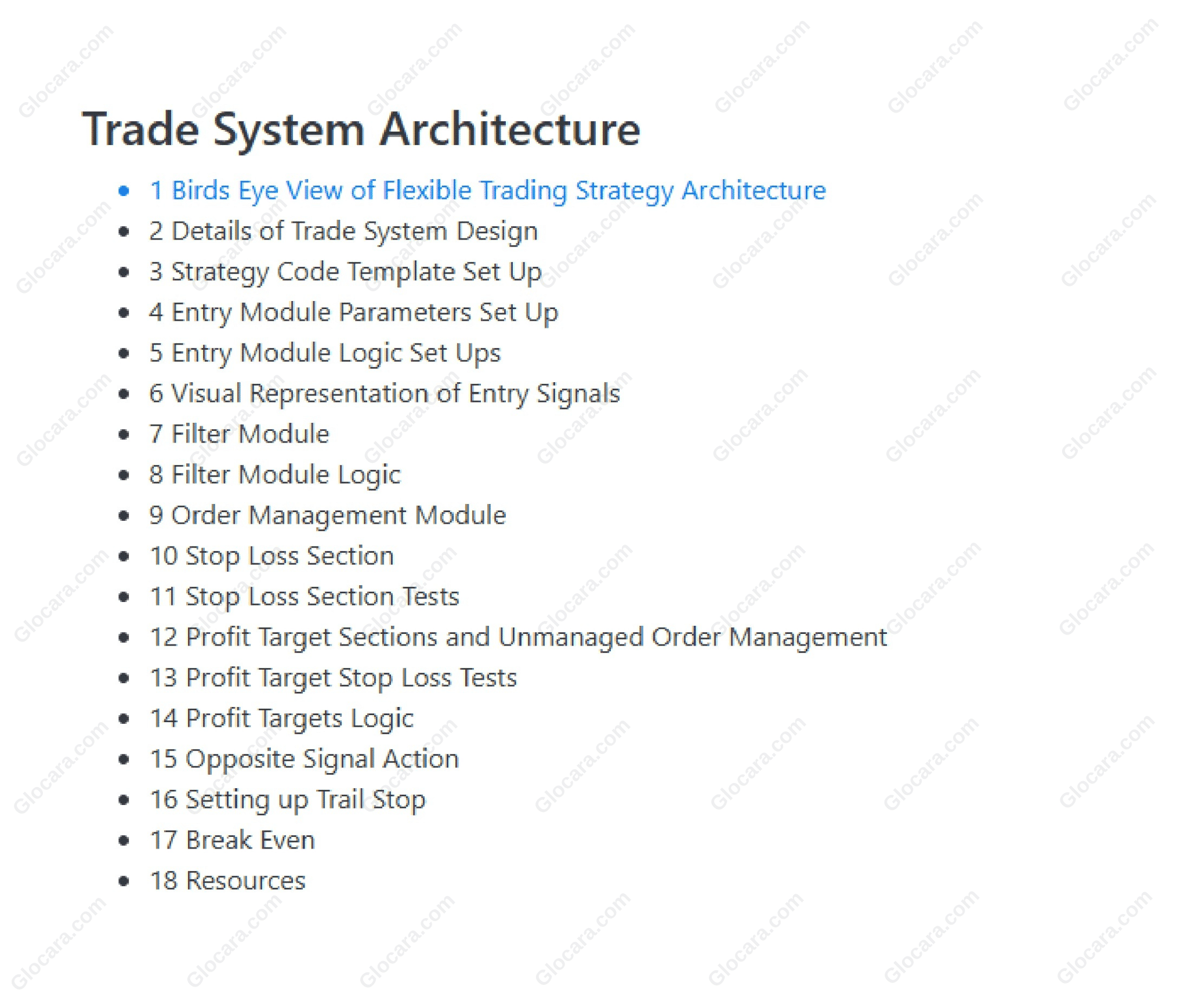 Trade System Architecture by Ninja Coding Proof Trade System Architecture by Ninja Coding