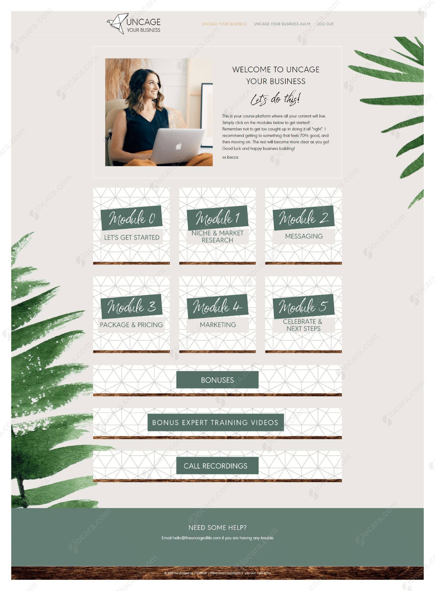 Uncage Your Business By Becca Tracey Proof Uncage Your Business by Becca Tracey