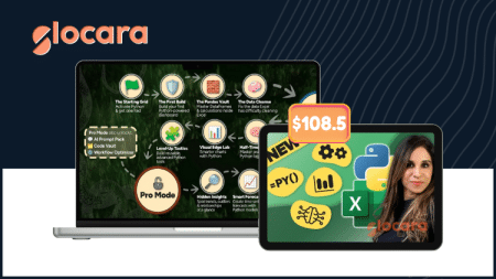 Python in Excel For The Real World by Leila Gharani – learn Python inside Excel to analyze, clean, and visualize data efficiently.