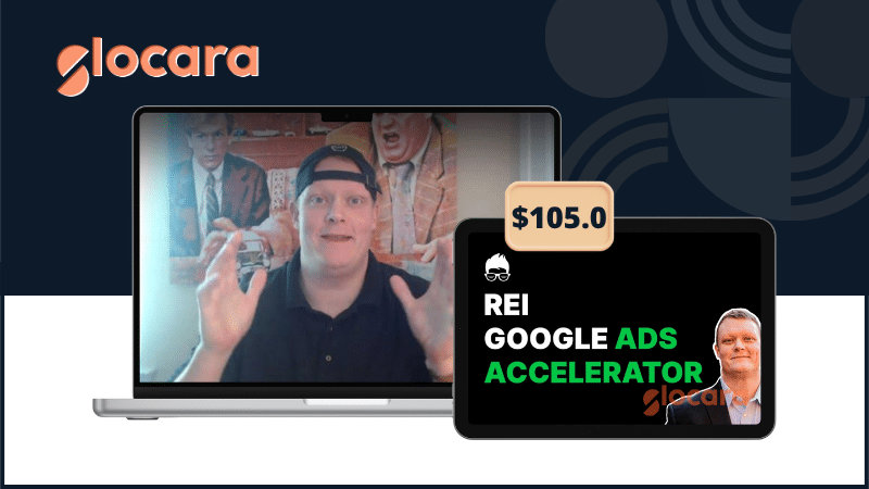 REI Google Ads Accelerator By Rob Andolina REI Google Ads Accelerator by Rob Andolina teaches real estate investors how to build, optimize, and scale profitable Google Ads campaigns from scratch.
