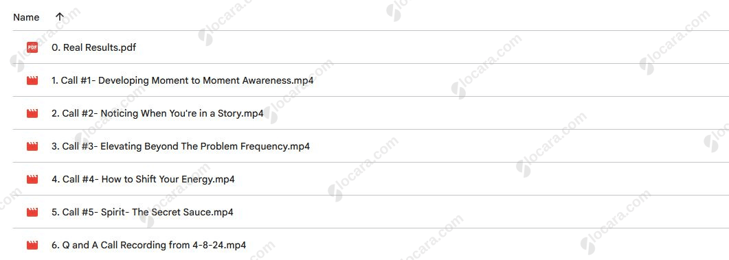 Real Results by Alyse Bacine Real Results by Alyse Bacine - Proof