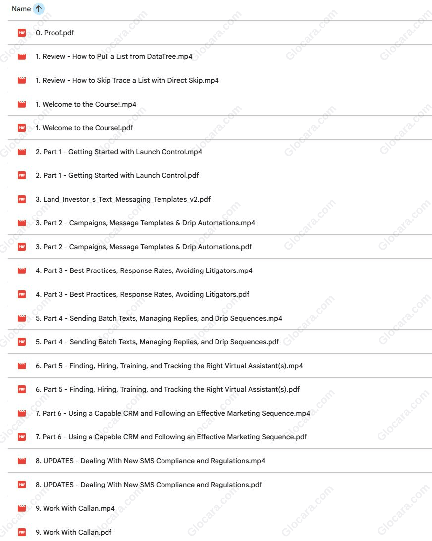 Text Marketing 101 for Land Investors by Callan Faulkner Text Marketing 101 for Land Investors by Callan Faulkner Proof