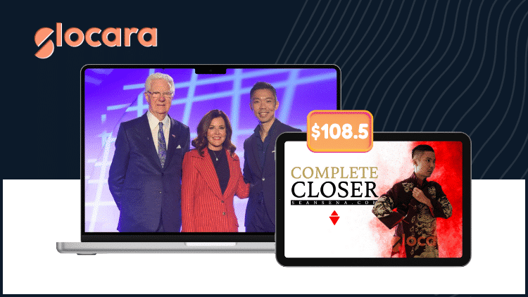 The Complete Bundle by Sean Sena The Complete Bundle by Sean Sena teaching remote closers to master high-ticket sales and build confidence.