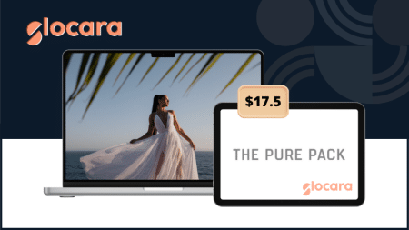 The Pure Pack by Visual Flow offers clean, cinematic Lightroom presets with subtle matte tones for a refined editorial photography look.