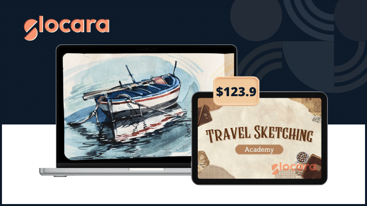 Travel Sketching Academy by Anastasiia Morozova Travel Sketching Academy by Anastasiia Morozova – master watercolor travel sketching, urban scenes, and expressive people painting anywhere you go