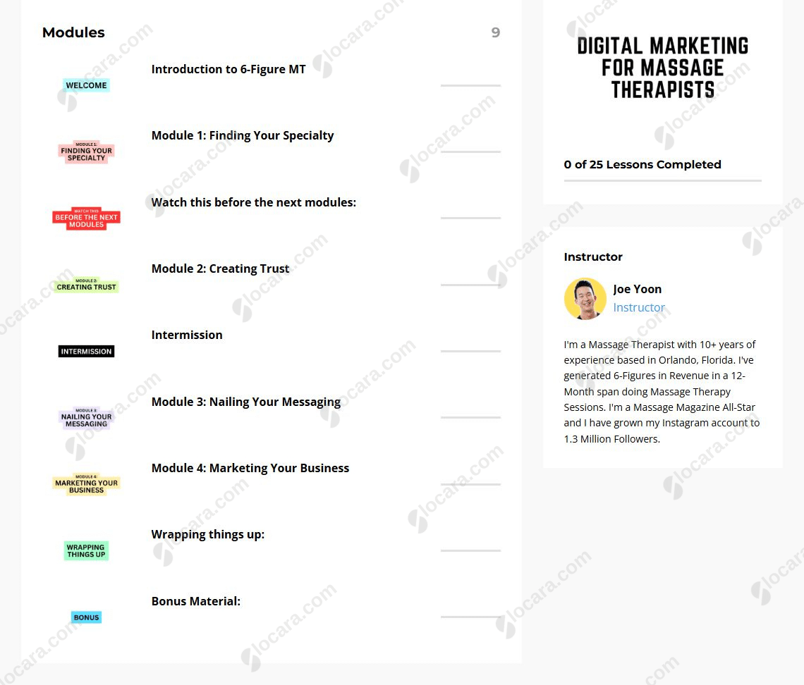 Digital Marketing for Massage Therapists (Formerly 6-Figure MT) by Joe Yoon Proof Digital Marketing for Massage Therapists by Joe Yoon