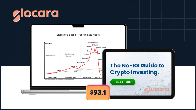 The No-BS Guide to Crypto Investing (Updated with 2025 Cycle Price Targets) by STRONGLAND Publishing The No-BS Guide to Crypto Investing 2025 by STRONGLAND Publishing – Learn a proven low-risk crypto strategy – Glocara