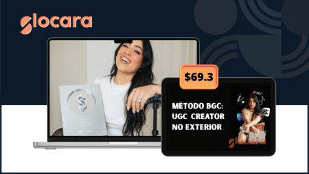 Método BGC course teaching how to become a UGC creator abroad and work with global brands.