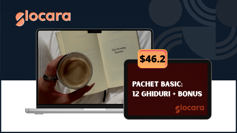 PACHET BASIC: 12 ghiduri + bonus by Anca Digital Pachet Basic 12 ghiduri by Anca Digital with digital marketing guides and bonuses.
